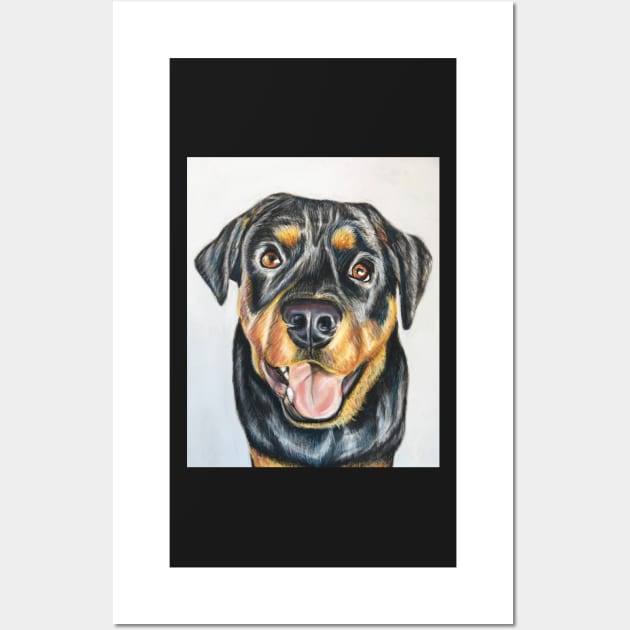 Rottweiler Wall Art by Merlinsmates